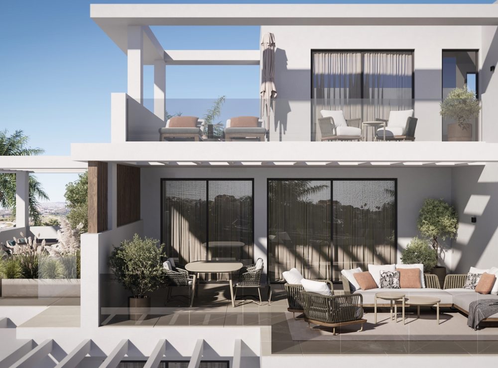 Royal Park Residence New development apartment penthouse New Golden Mile Estepona Marbella exterior