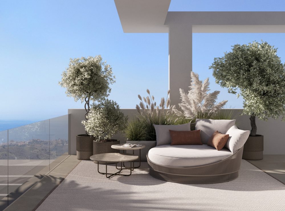 Royal Park Residence New development apartment penthouse New Golden Mile Estepona Marbella exterior
