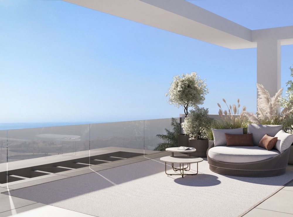 Royal Park Residence New development apartment penthouse New Golden Mile Estepona Marbella exterior