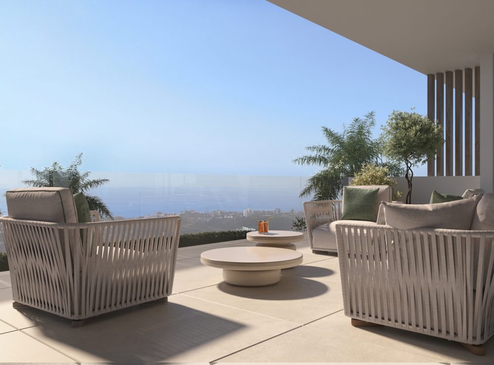Royal Park Residence New development apartment penthouse New Golden Mile Estepona Marbella exterior