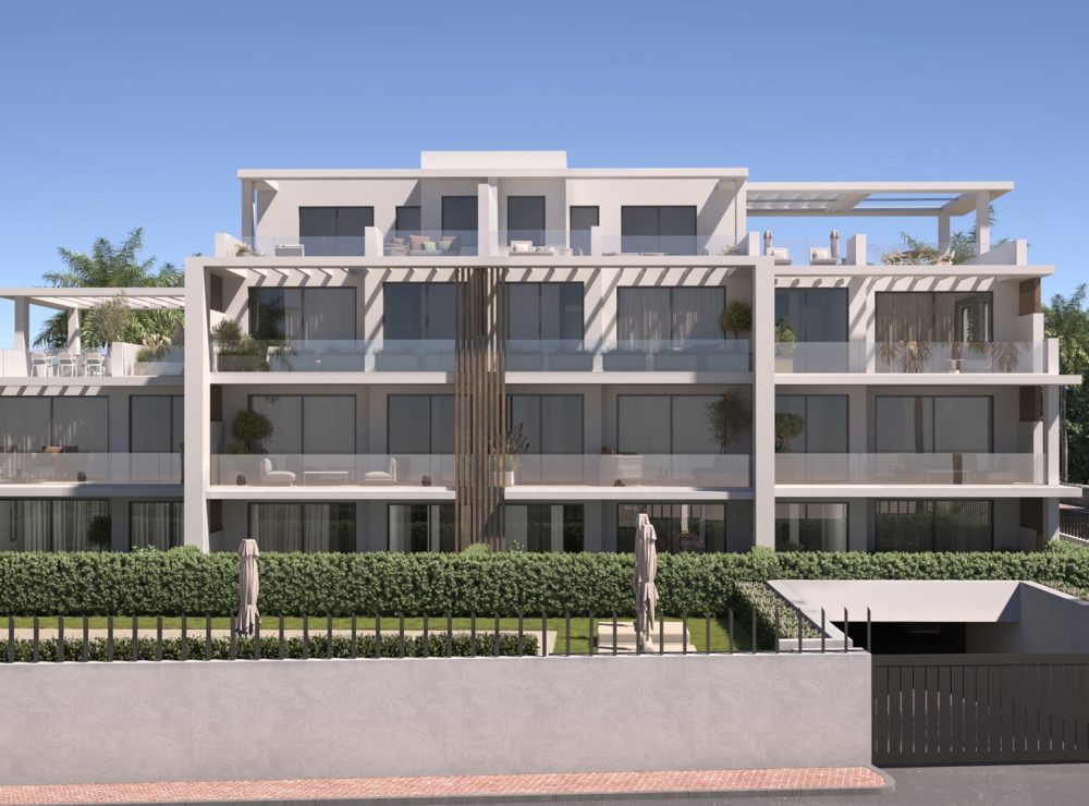 Royal Park Residence New development apartment penthouse New Golden Mile Estepona Marbella exterior