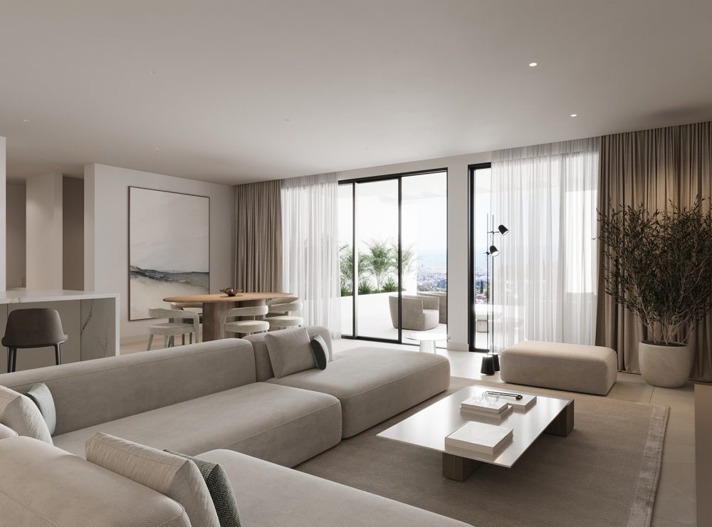 Royal Park Residence New development penthouse New Golden Mile Estepona Marbella exterior