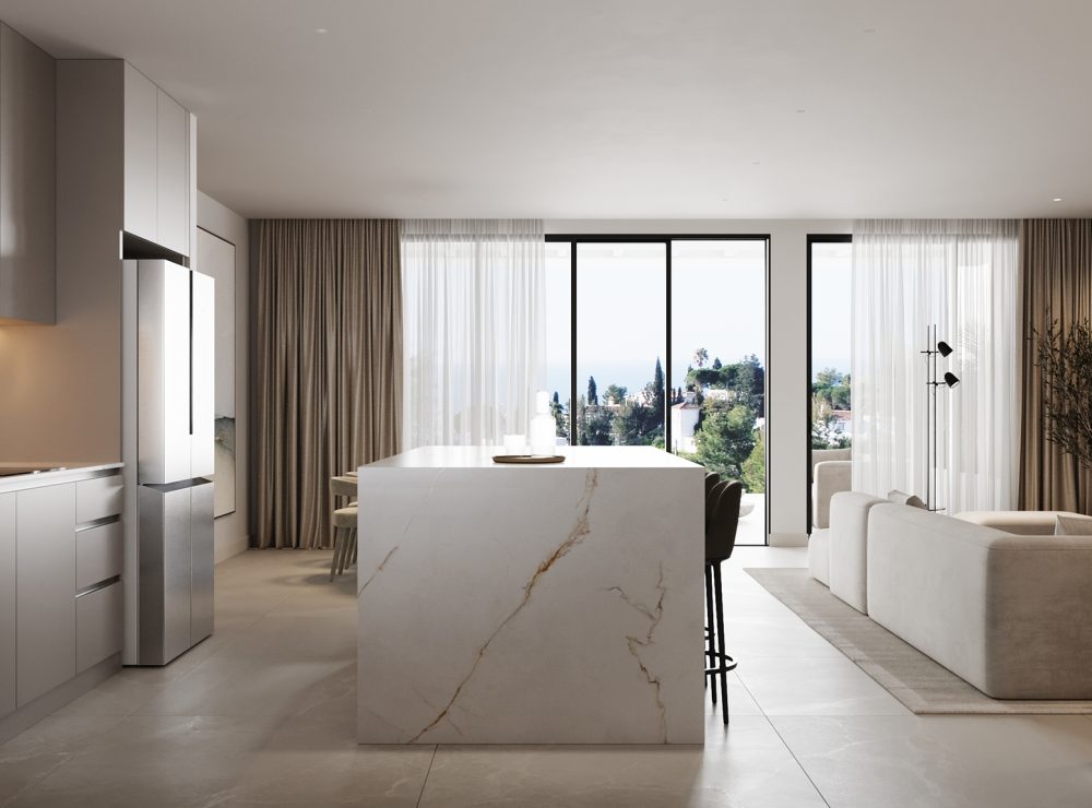 Royal Park Residence New development penthouse New Golden Mile Estepona Marbella exterior