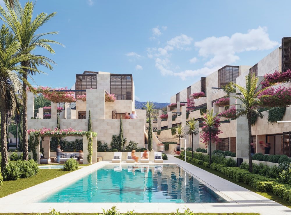 Bougainvillea Estepona New development apartment penthouse New Golden Mile Marbella