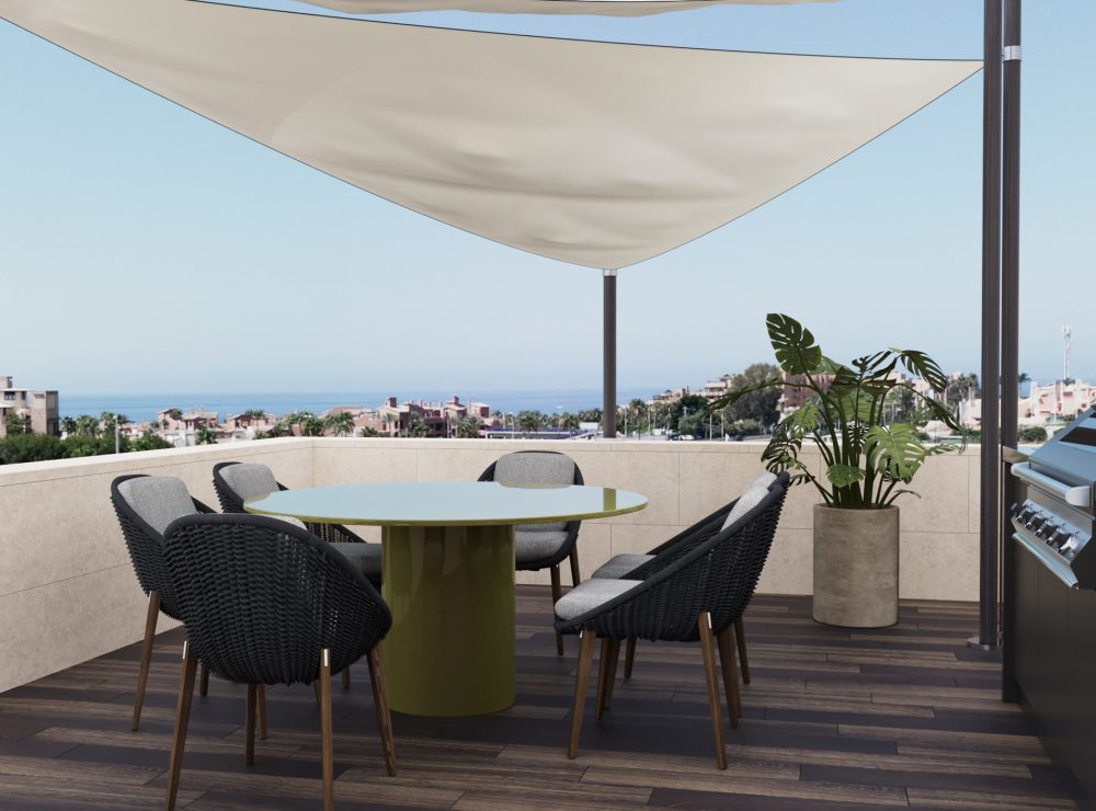 Bougainvillea Estepona New development apartment penthouse New Golden Mile Marbella