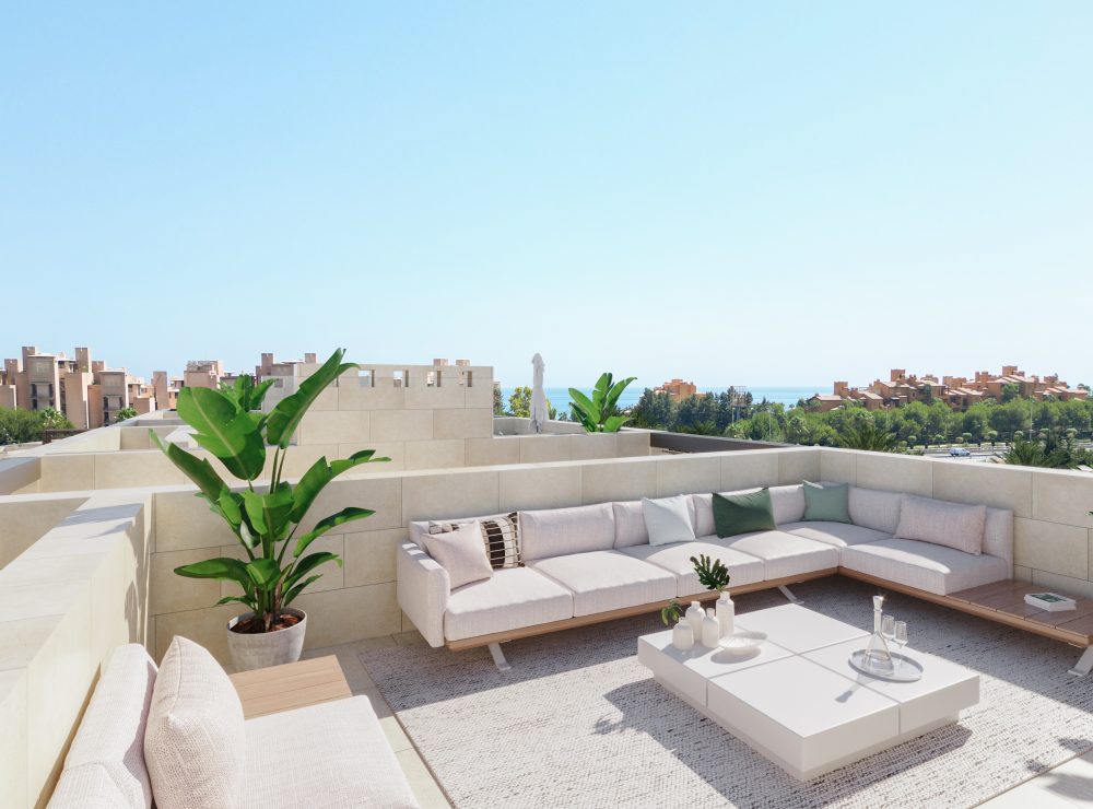 Bougainvillea Estepona New development apartment penthouse New Golden Mile Marbella