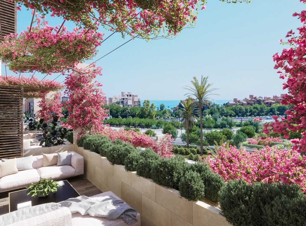 Bougainvillea Estepona New development apartment penthouse New Golden Mile Marbella